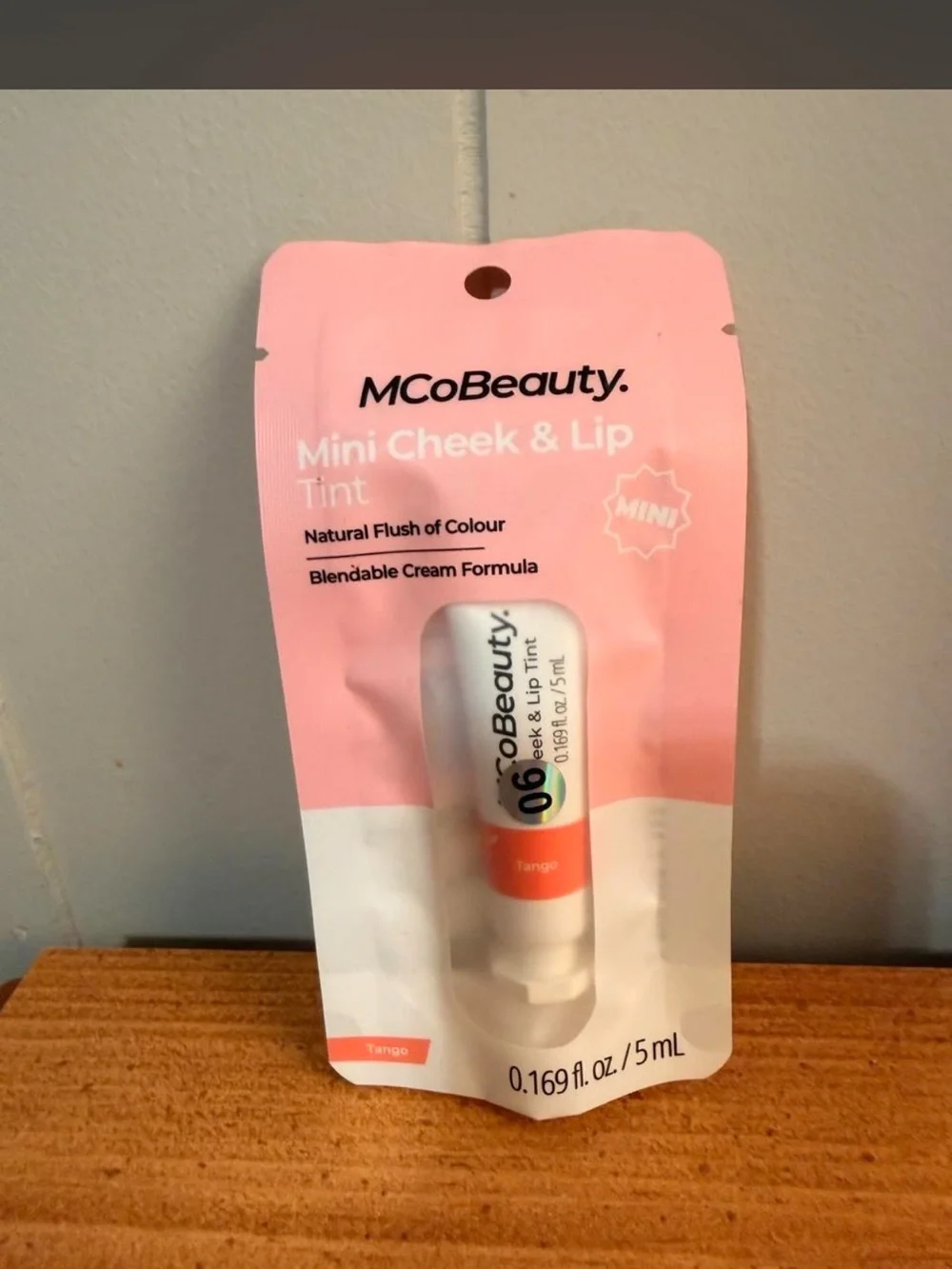 MCoBeauty Mini Cheek & Lip Tint — Tange Pink